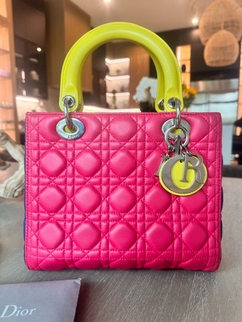 Lady Dior Tri-Color Medium - Picture 2 of 10